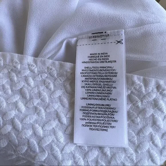 Ralph Lauren White cotton dress size 4 NWT - Picture 16 of 16